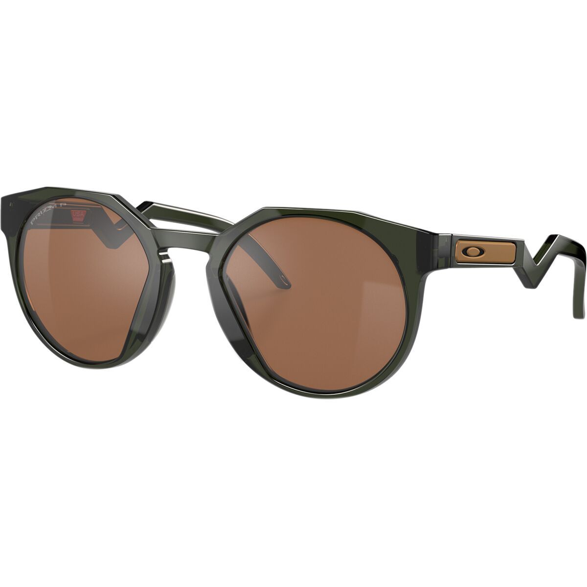 Image of Oakley HSTN Prizm Polarized Sunglasses Olive Ink w/Prizm Tungsten Pol, One Size