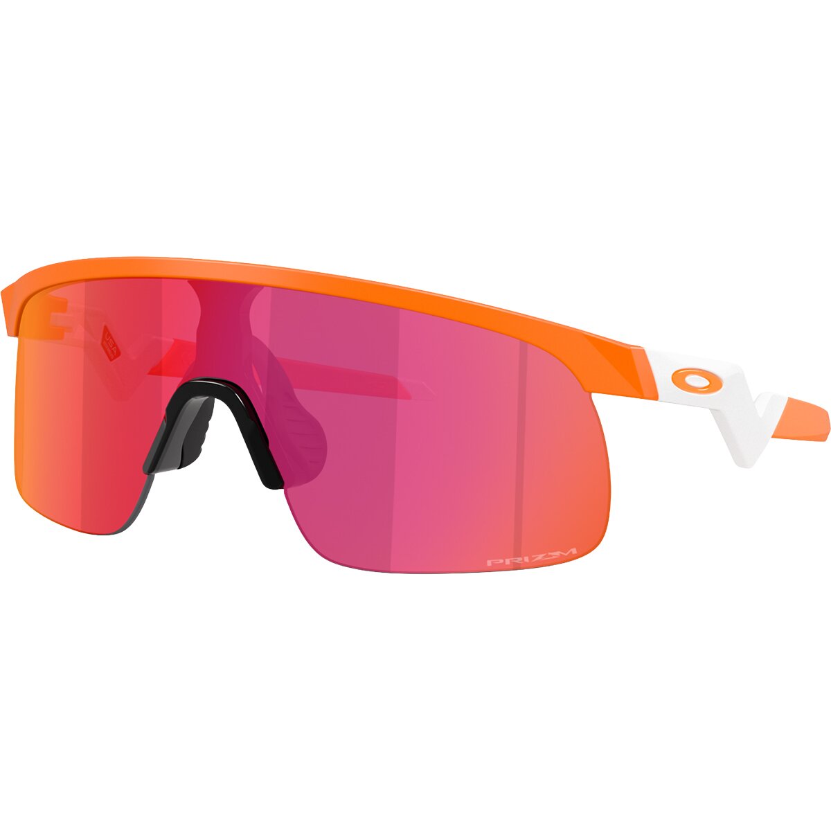 Image of Oakley Resistor Prizm Sunglasses - Kids' Atomic Orange/Prizm Field, One Size