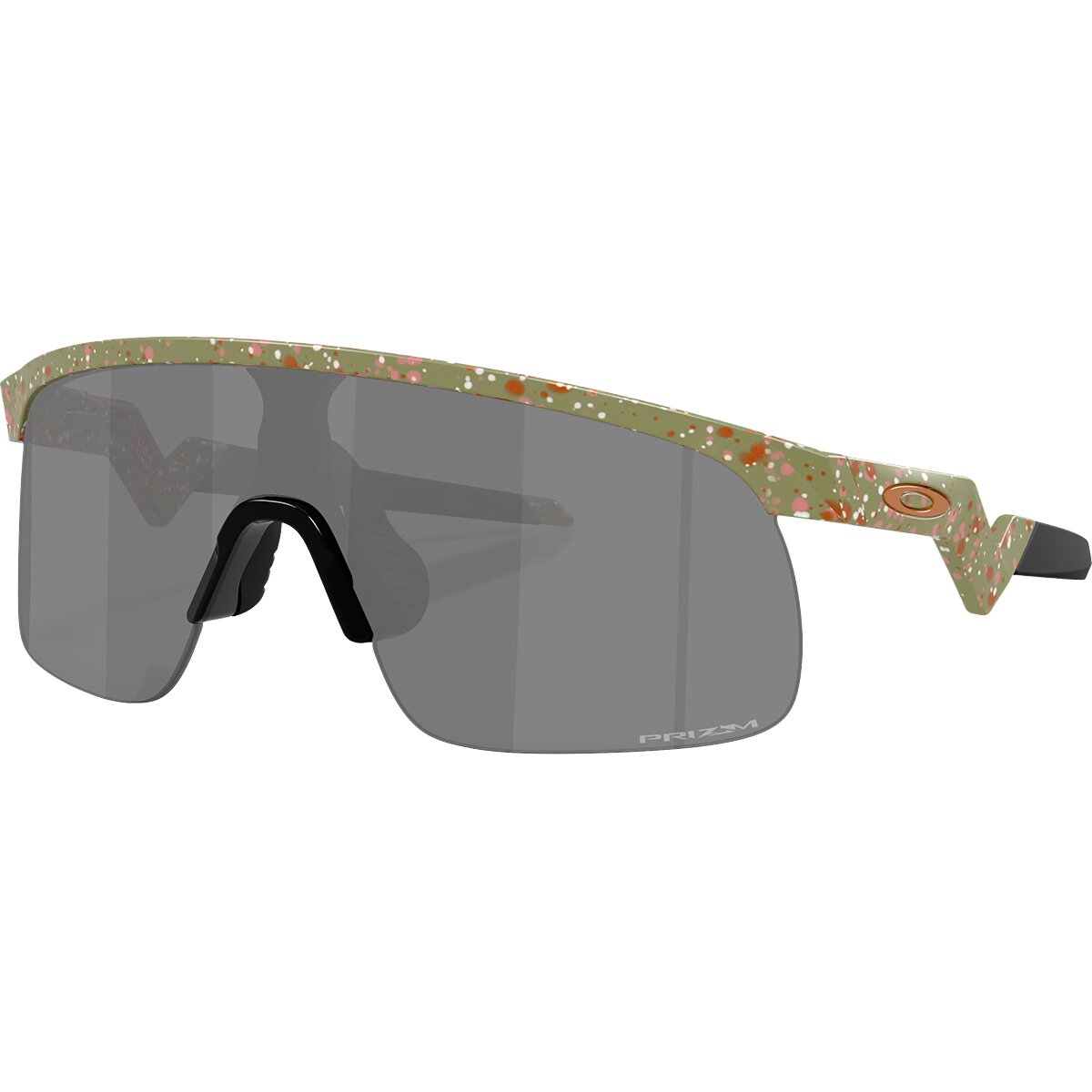 Image of Oakley Resistor Prizm Sunglasses - Kids' Fern Terrazzo/Prizm Black, One Size