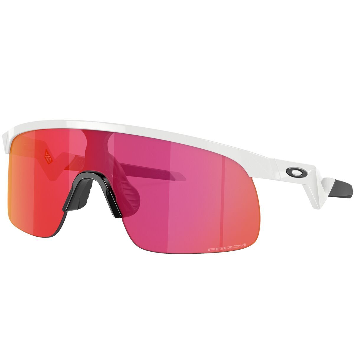Image of Oakley Resistor Prizm Sunglasses - Kids' Polished White/Prizm Field, One Size