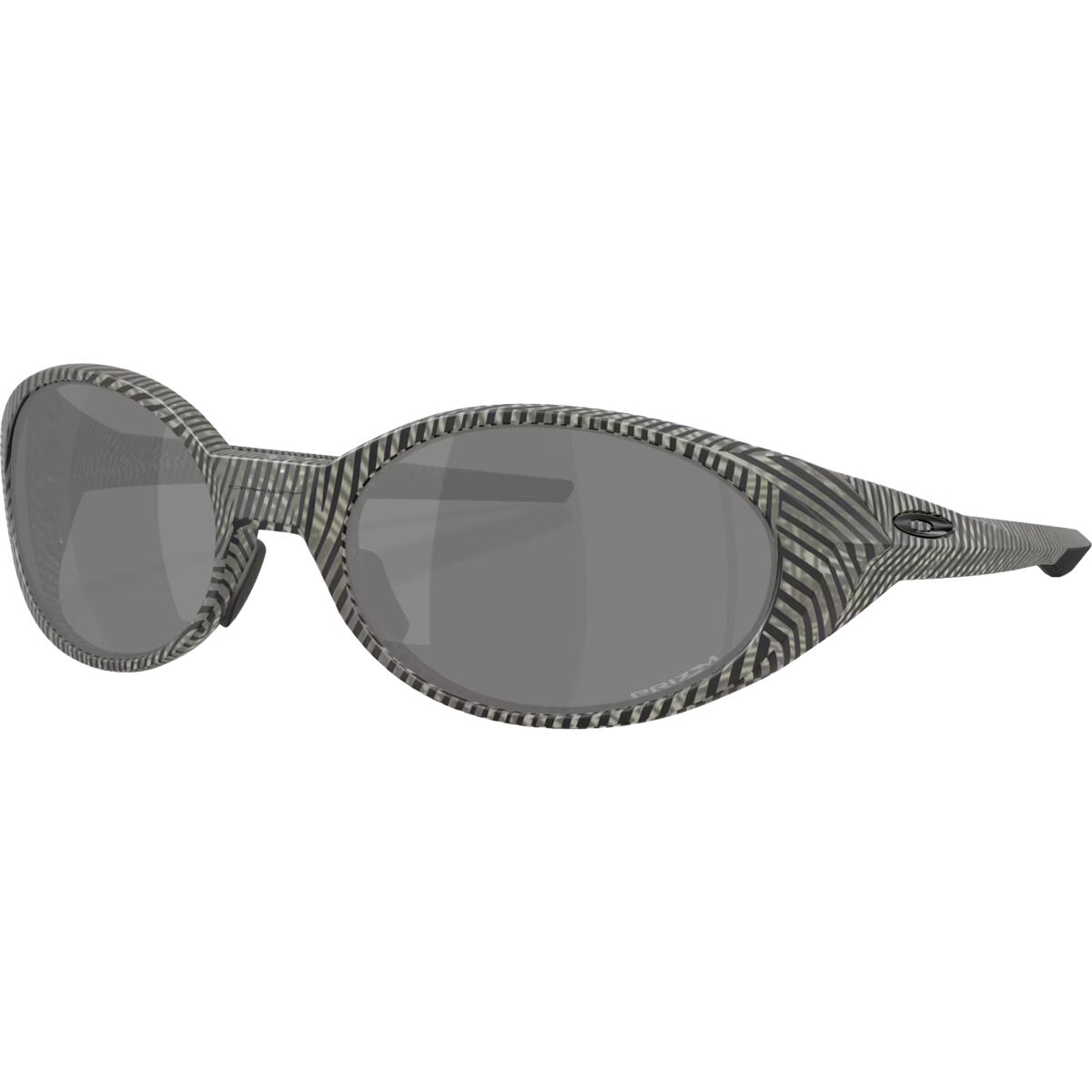 Image of Oakley Eye Jacket Redux Sunglasses Matte Grey Ink Fingerprint/Prizm Black, One Size