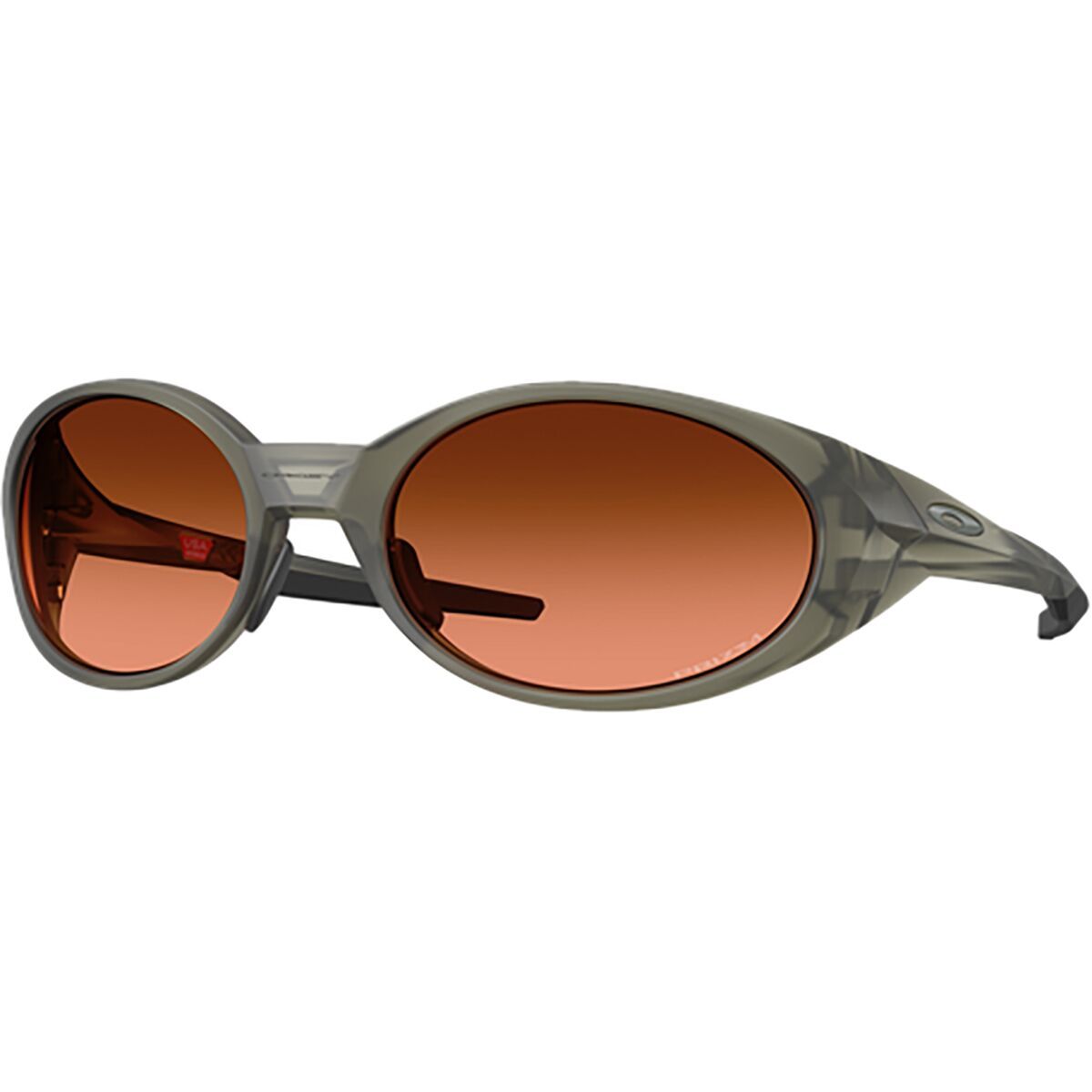 Image of Oakley Eye Jacket Redux Sunglasses Matte Olive Ink/Prizm Bronze Gradient, One Size