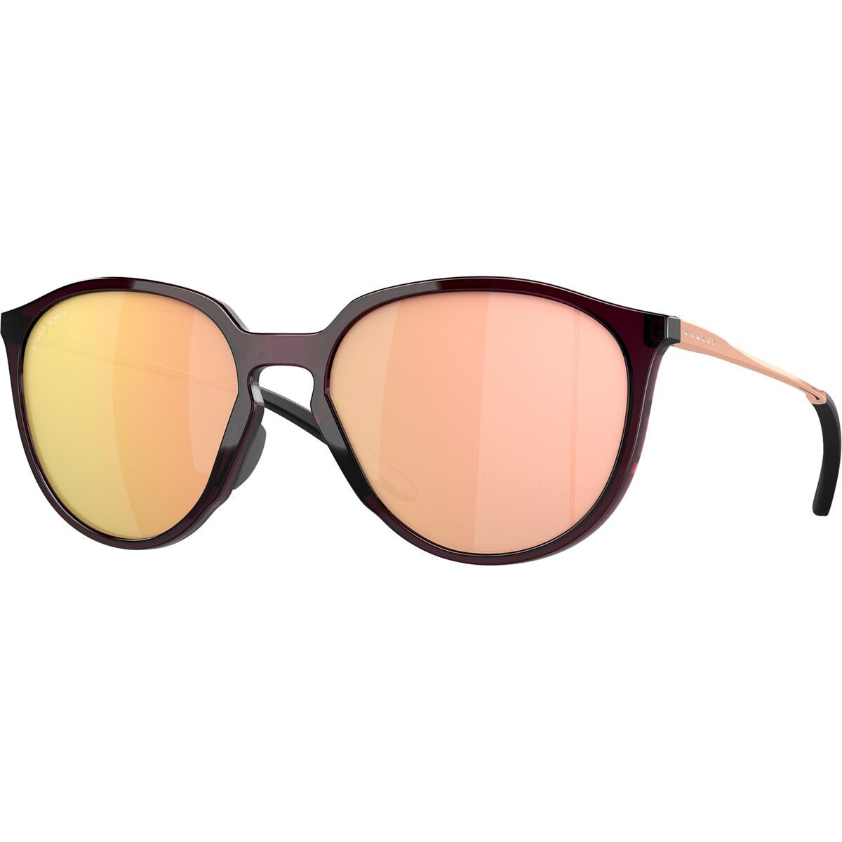 Image of Oakley Sielo Prizm Sunglasses Crystal Raspberry/Prizm Rose Gold, One Size