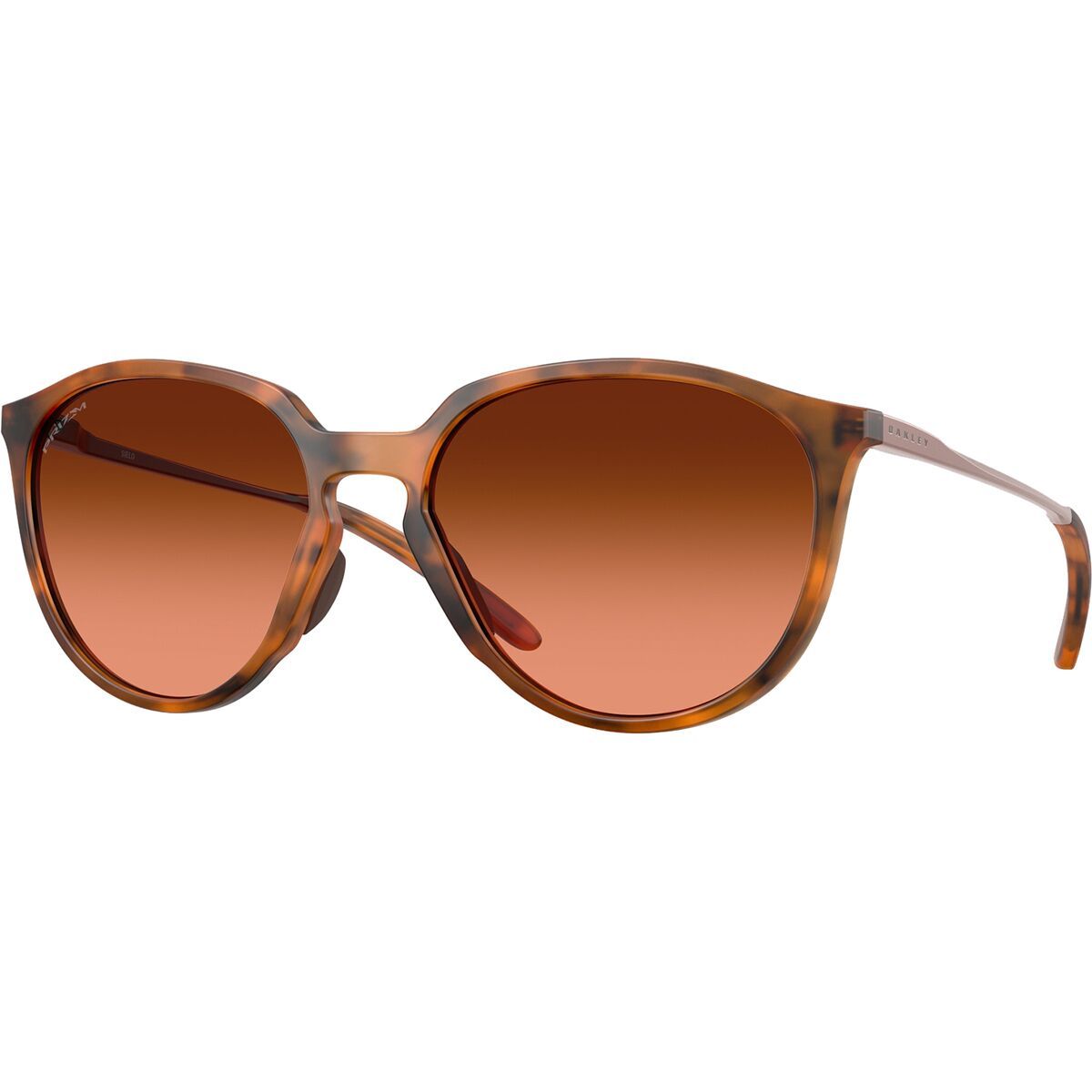 Image of Oakley Sielo Prizm Sunglasses Matte Ginger Tortoise, One Size