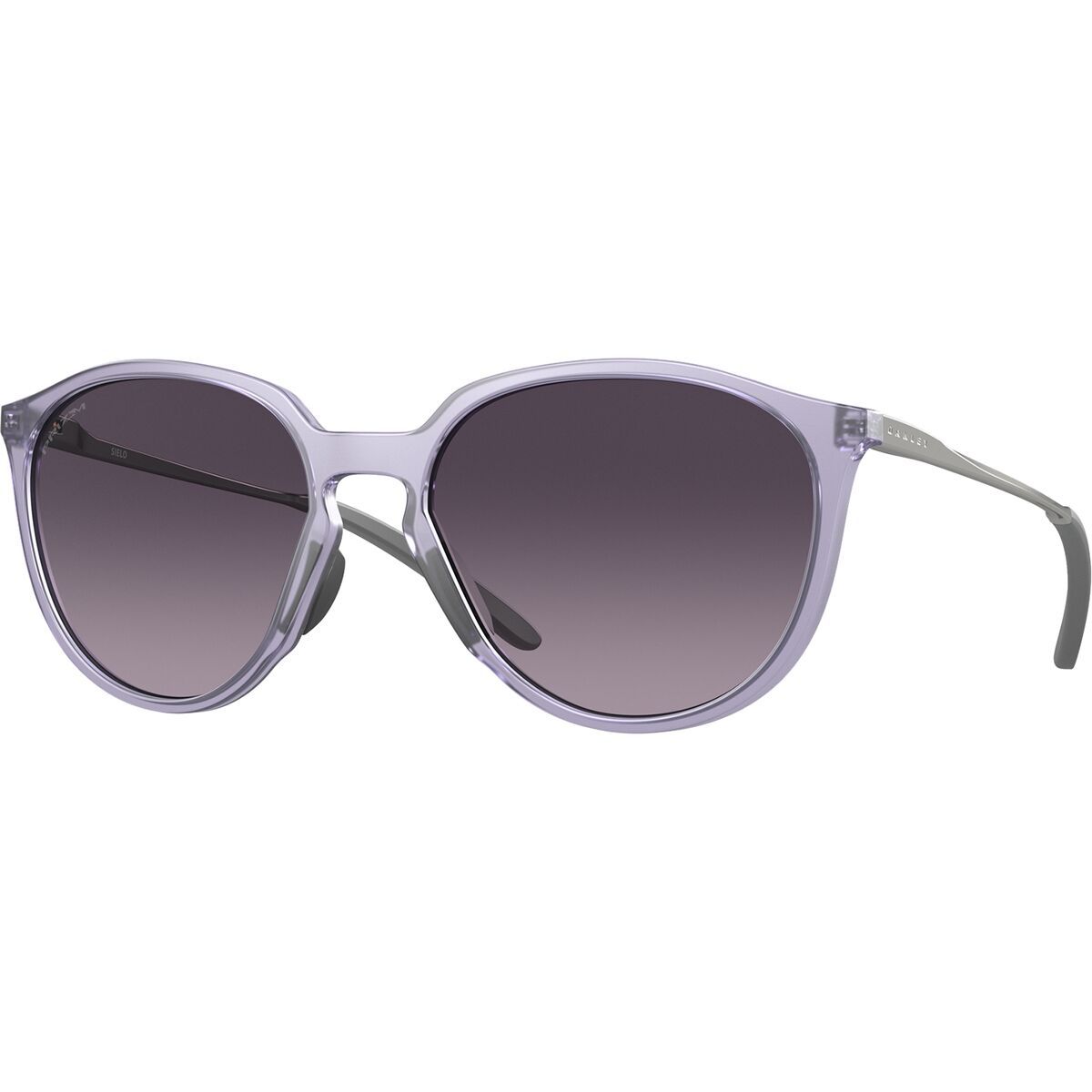 Image of Oakley Sielo Prizm Sunglasses Matte Trans Lilac/Prizm Grey Gradient, One Size