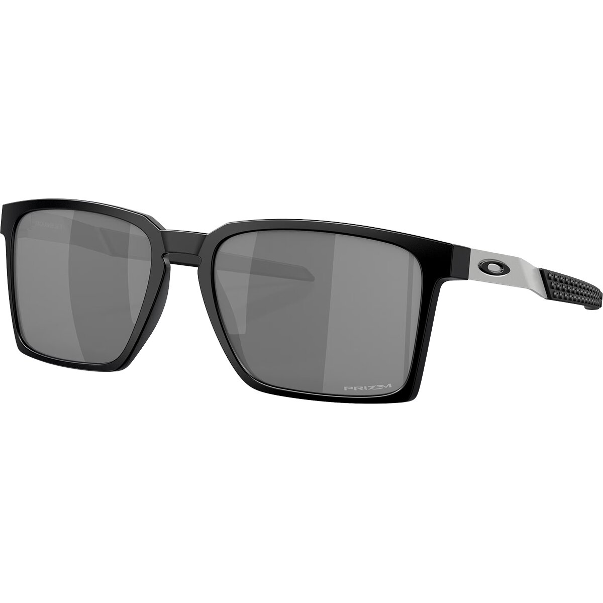 Image of Oakley Exchange Sun Prizm Sunglasses Satin Black/Prizm Black, One Size