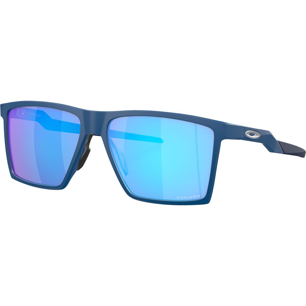 Image of Oakley Futurity Prizm Sunglasses Satin Navy/Prizm Sapphire, One Size