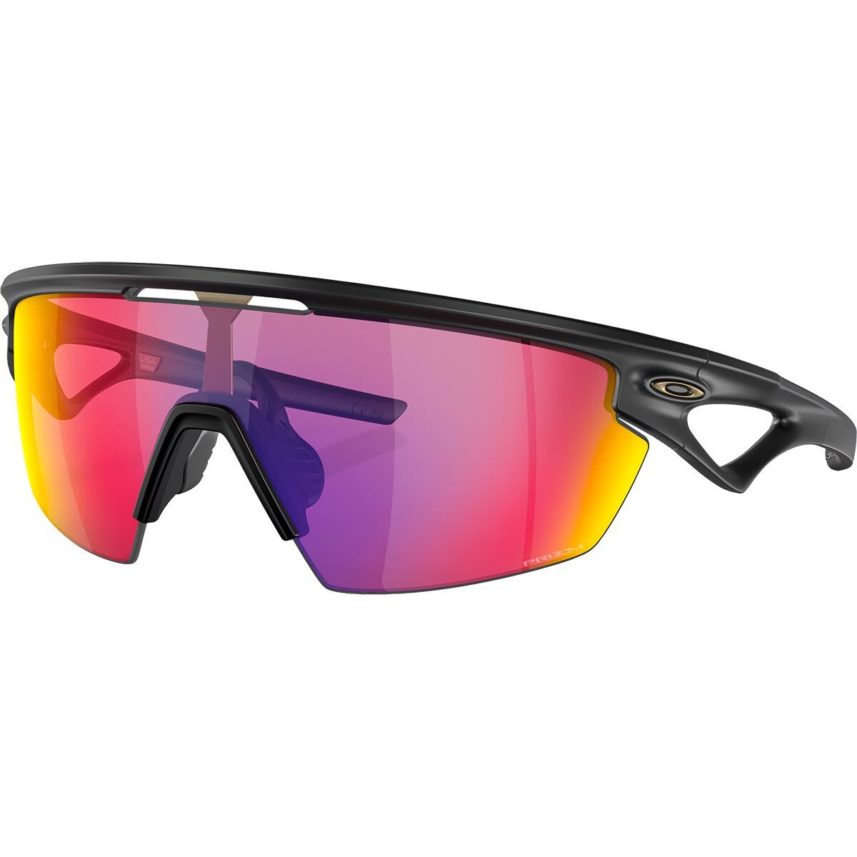 Image of Oakley Sphaera Prizm Sunglasses Matte Black/Prizm Road, One Size