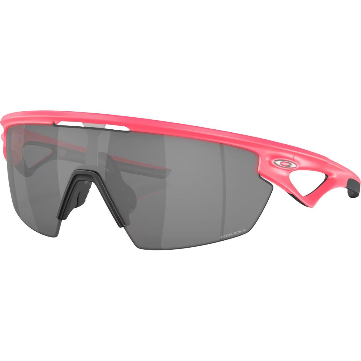 Image of Oakley Sphaera Prizm Sunglasses Matte Neon Pink/Prizm Black, One Size