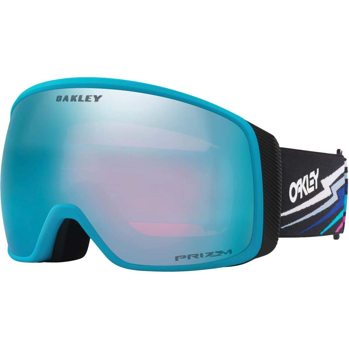 Image of Oakley Flight Tracker L Prizm Goggles Black Bolt/Prizm Saph, One Size