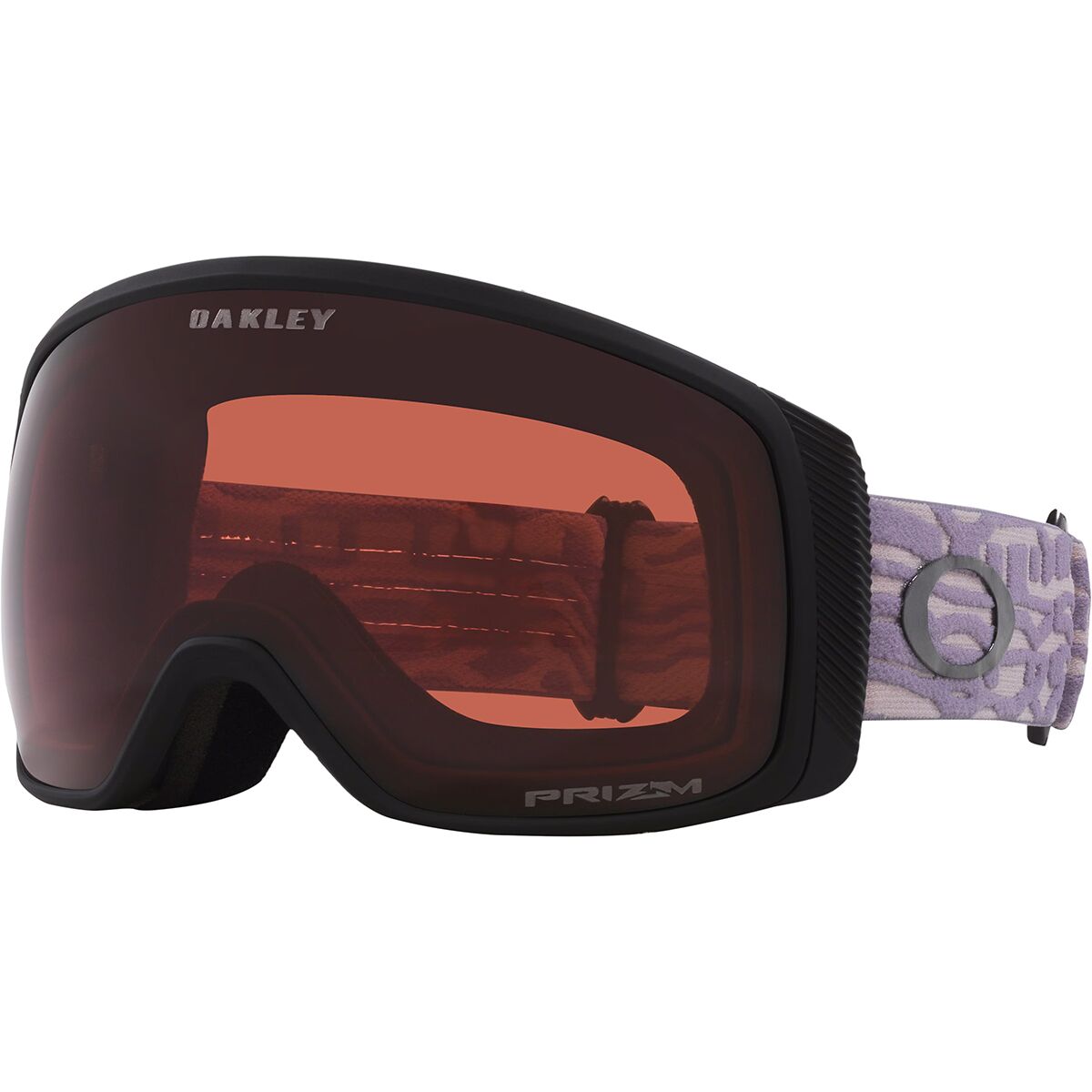 Image of Oakley Flight Tracker M Prizm Goggles Toadstool Wave/Prizm Garnet, One Size