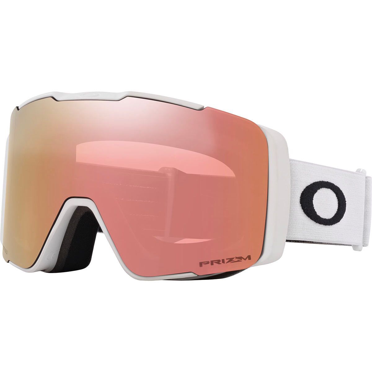 Image of Oakley Line Miner Pro M Goggles Matte White Rosegold/Sapphire, One Size