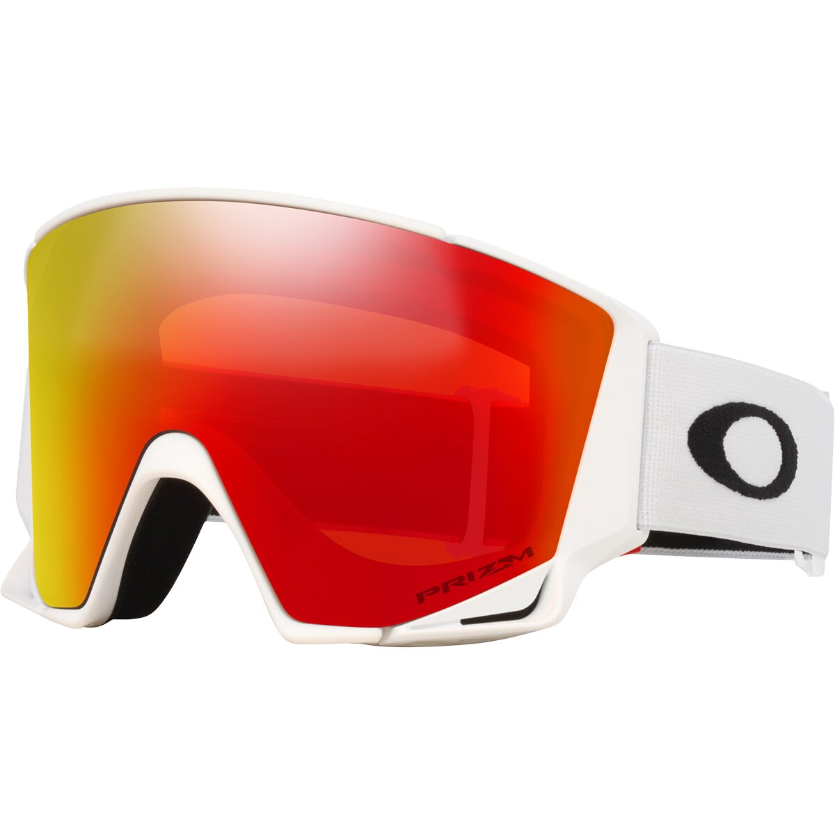 Image of Oakley Flow Scape L Goggles Matte White/Prizm Torch/Prizm Iced, One Size