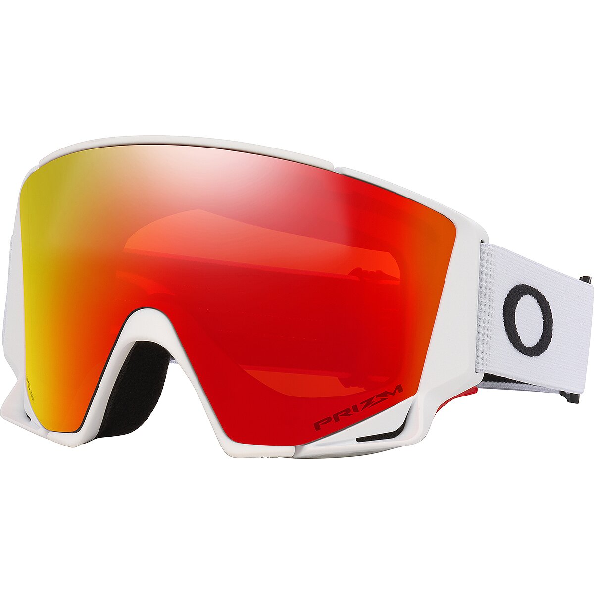 Image of Oakley Flow Scape M Goggles Matte White/Prizm Torch/Prizm Iced, One Size