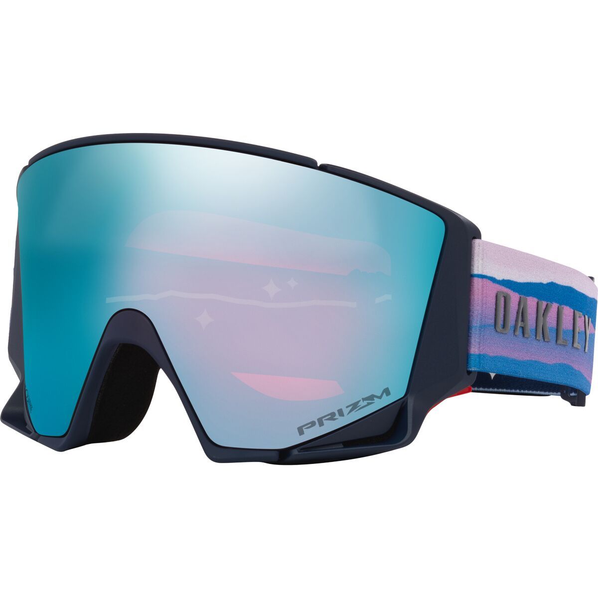 Image of Oakley Flow Scape M Goggles Mikeala Shiffrin Signature, One Size