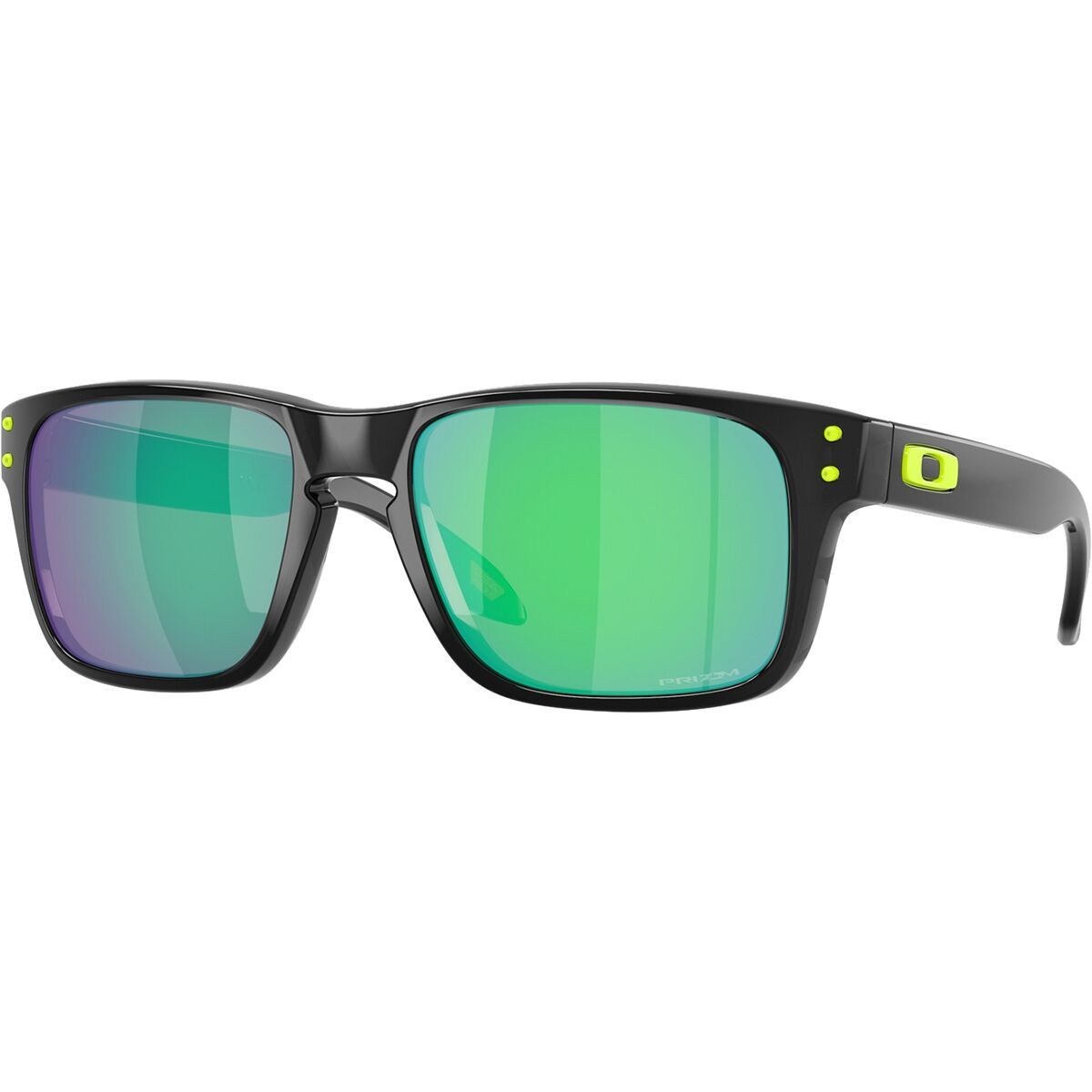 Image of Oakley Holbrook XXS Prizm Sunglasses - Kids' Black Ink/Prizm Jade, One Size