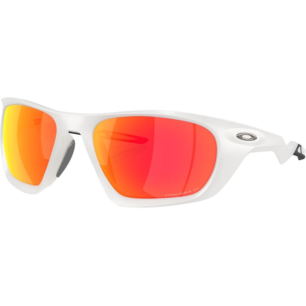 Image of Oakley Lateralis Prizm Polarized Sunglasses Matte Vapor/Prizm Ruby Polarized, One Size