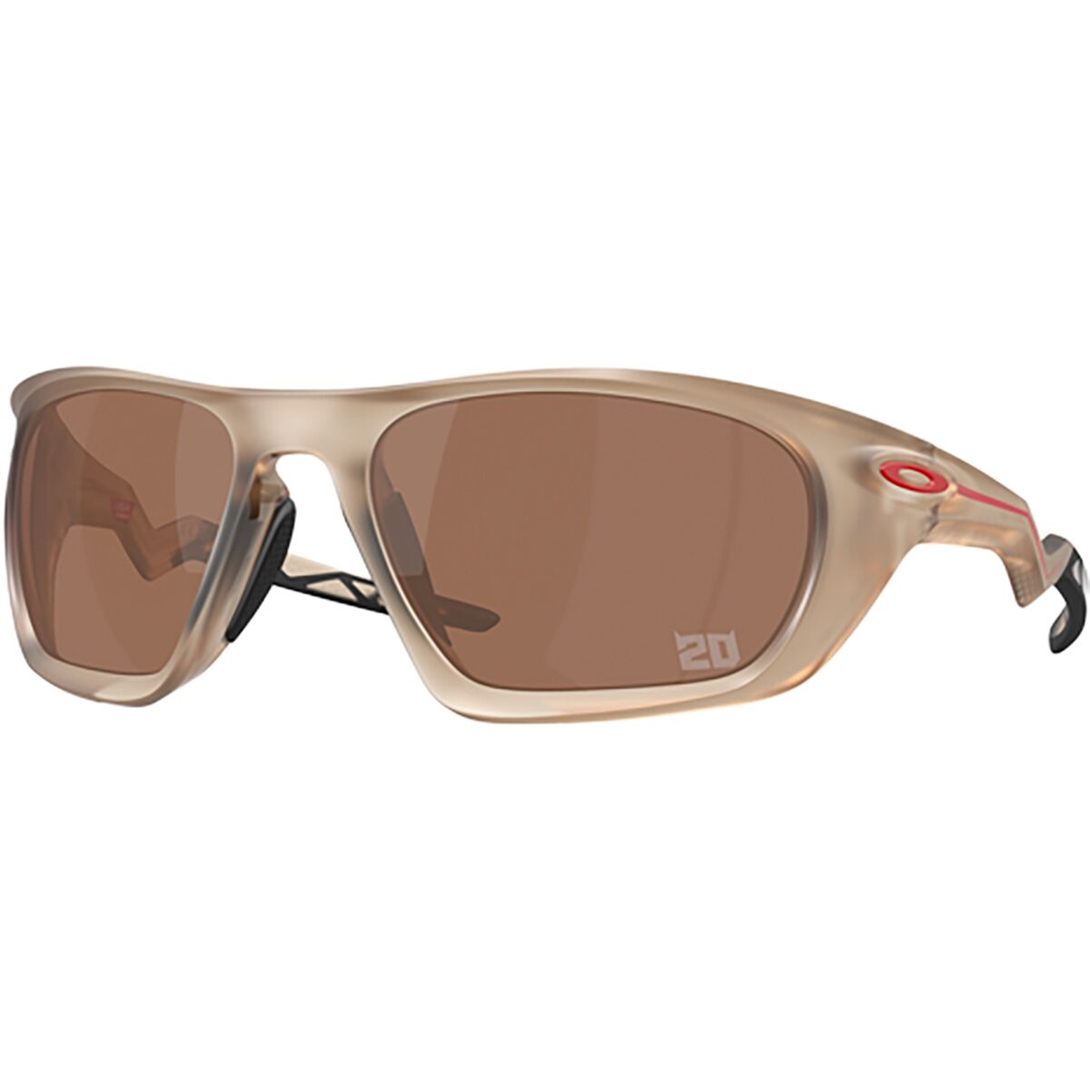 Image of Oakley Lateralis Prizm Sunglasses Matte Sepia/Prizm Tungsten, One Size