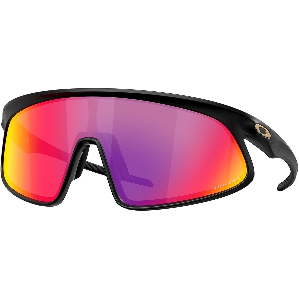 Image of Oakley Rslv Prizm Sunglasses Matte Black/Prizm Road, One Size