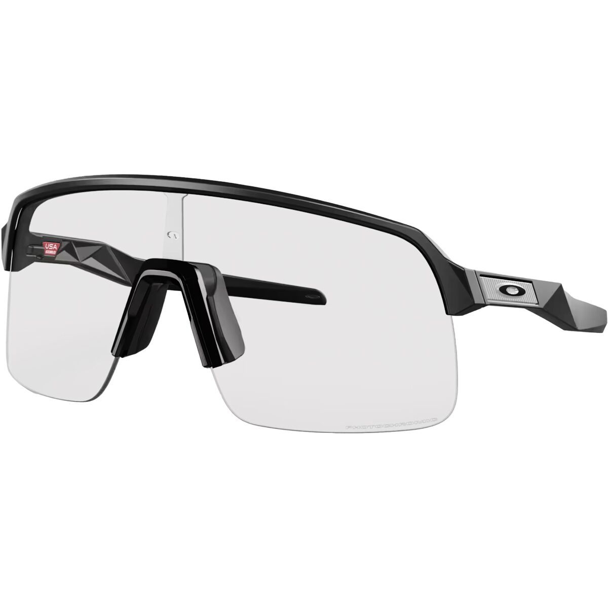 Image of Oakley Sutro Lite S Photochromic Sunglasses Matte Black/Clear Photochromic, One Size