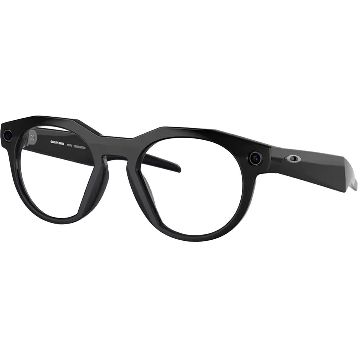 Image of Oakley Meta AI HSTN Sunglasses Black/Clear, One Size
