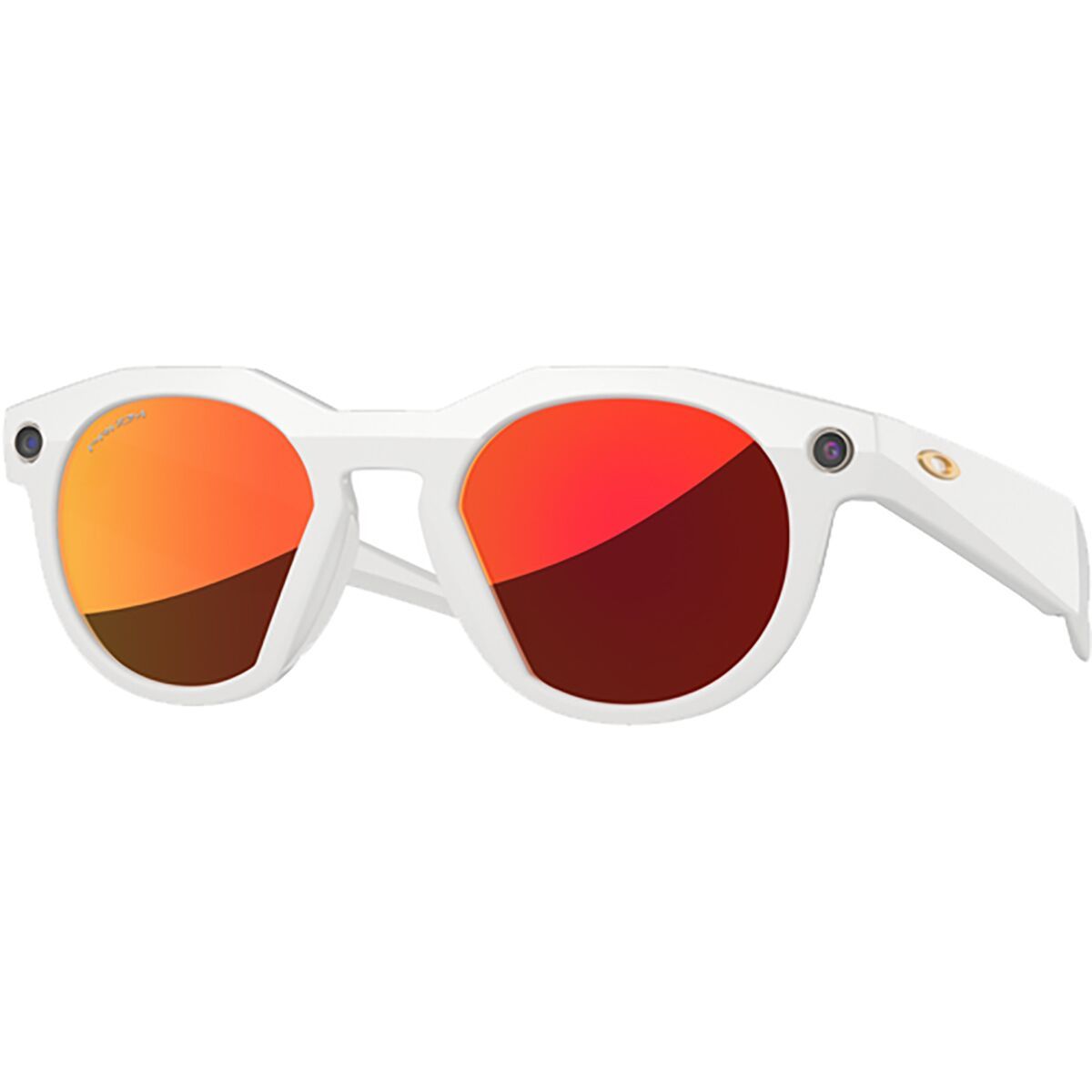 Image of Oakley Meta AI HSTN Sunglasses Ivory/Prizm Ruby, One Size