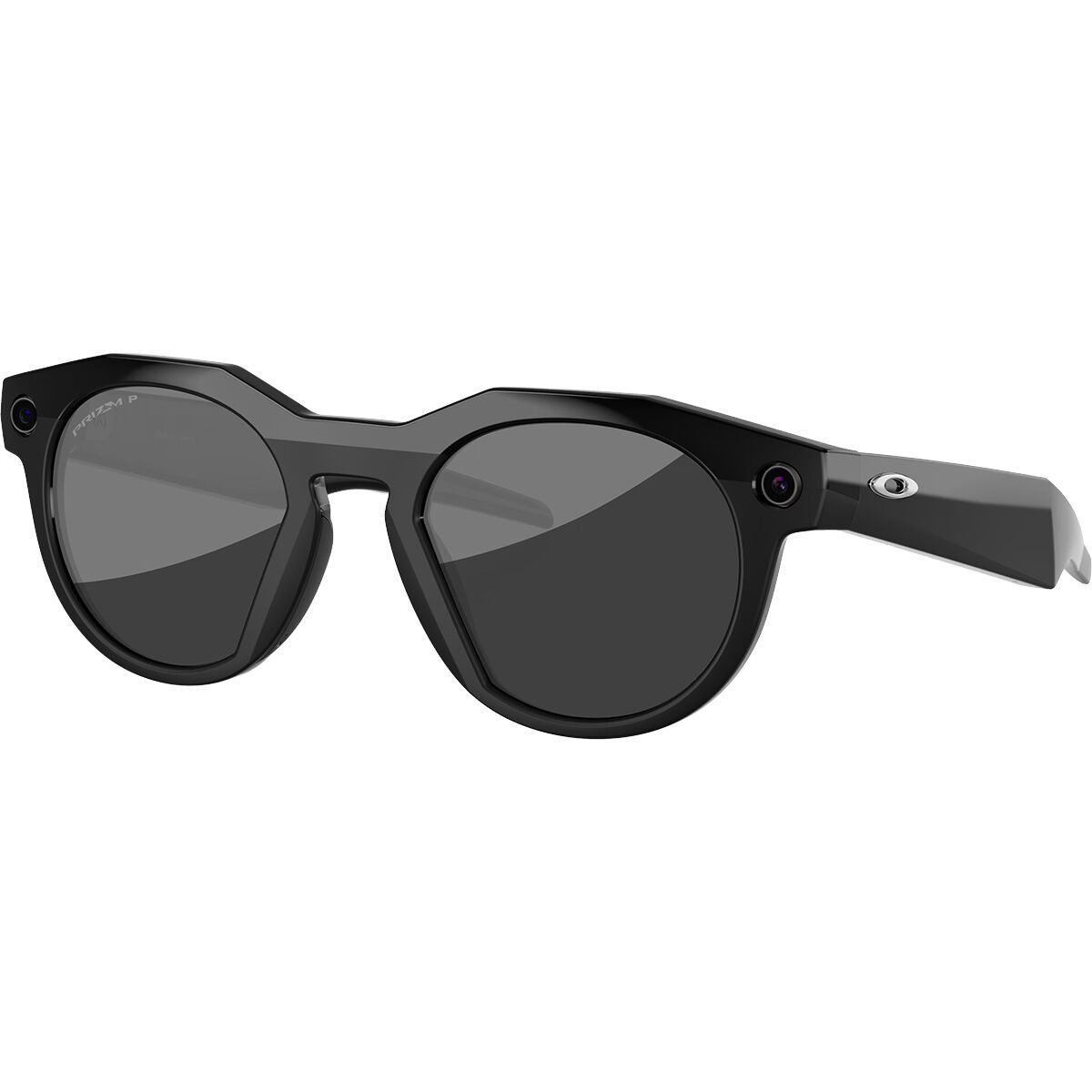 Image of Oakley Meta AI HSTN Polarized Sunglasses Black/Prizm Black Polarized, One Size