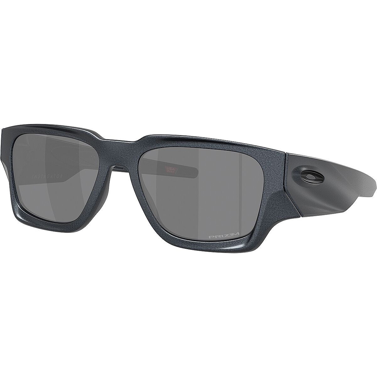 Image of Oakley Instagator Prizm Sunglasses Blue Steel/Prizm Black Iridium, One Size