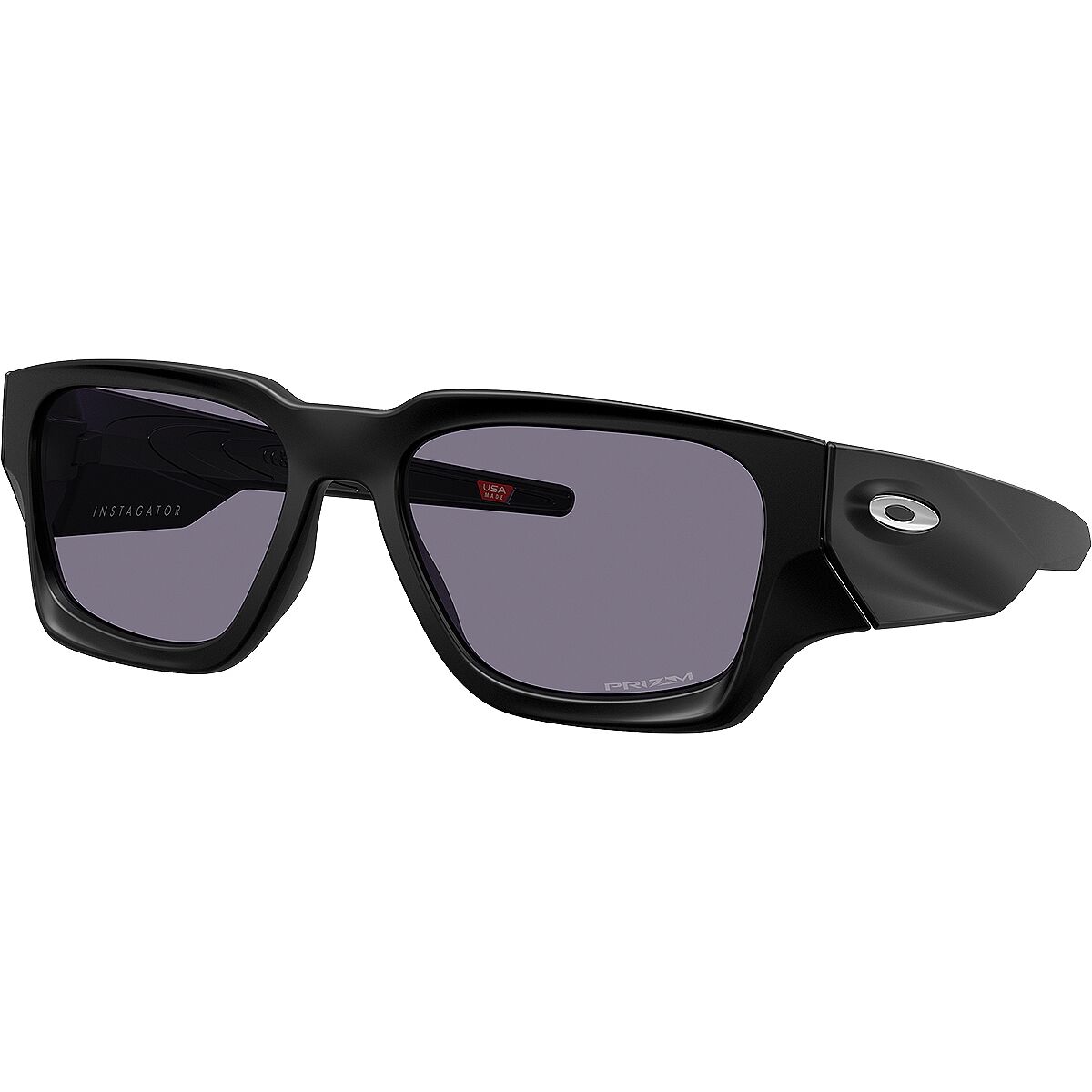 Image of Oakley Instagator Prizm Sunglasses Matte Black/Prizm Grey, One Size