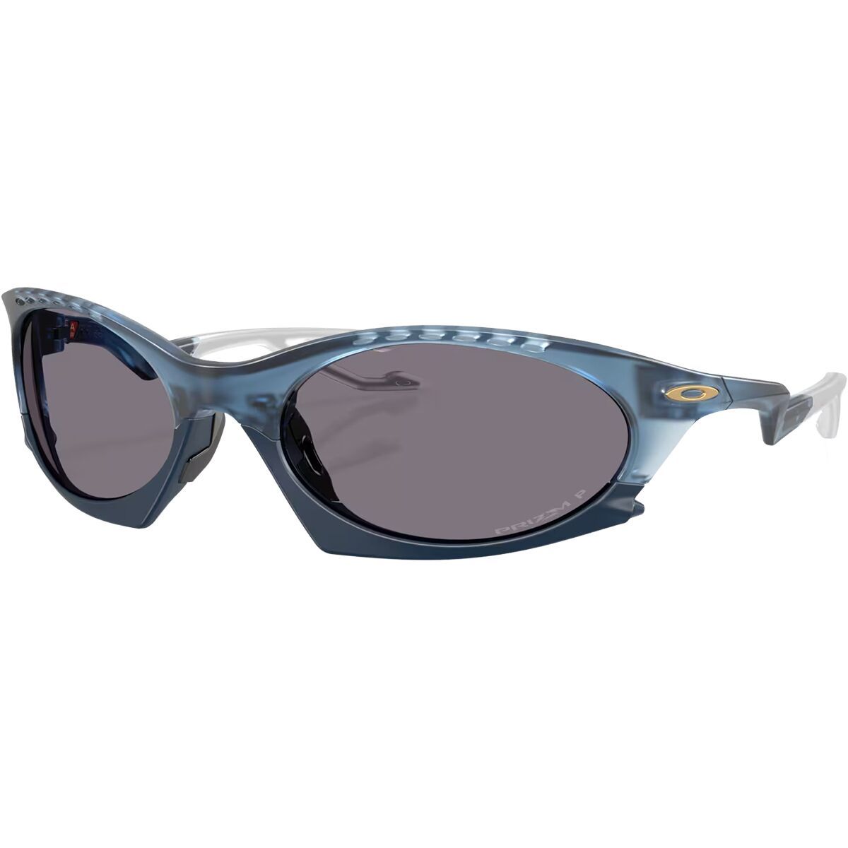 Image of Oakley Plantaris Prizm Polarized Sunglasses Matte Trans Abyss/Prizm Grey Polar, One Size