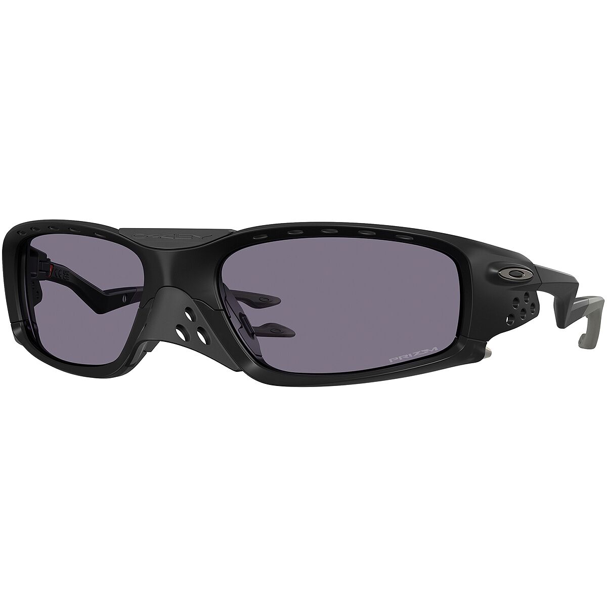 Image of Oakley Plantaris SQ Prizm Sunglasses Matte Black/Prizm Grey, One Size