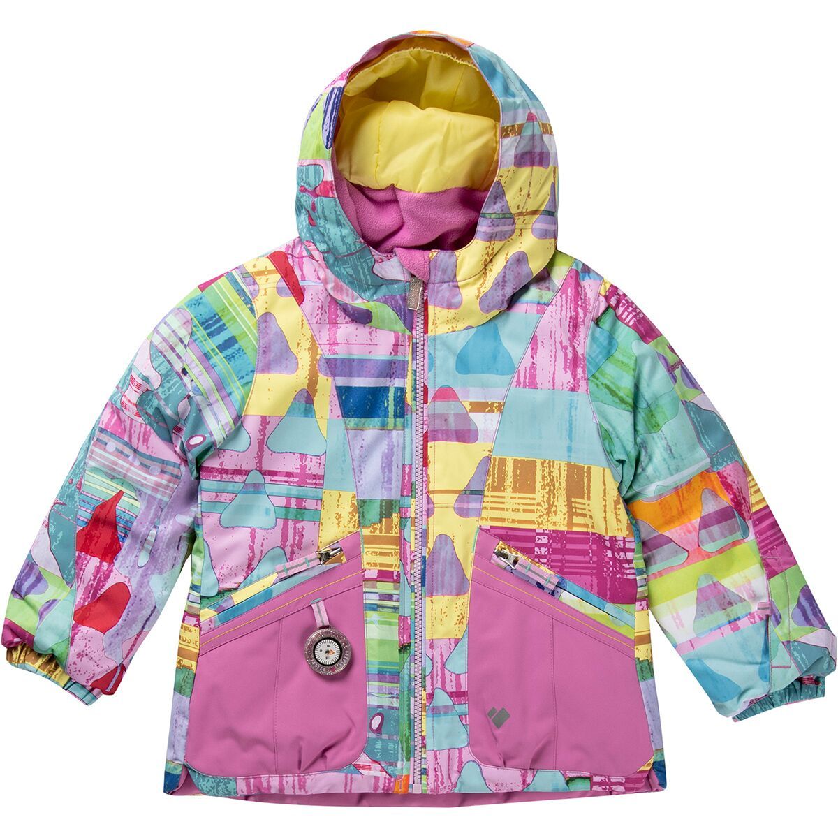 Obermeyer Glam Jacket - Girls' Candy-land, 4