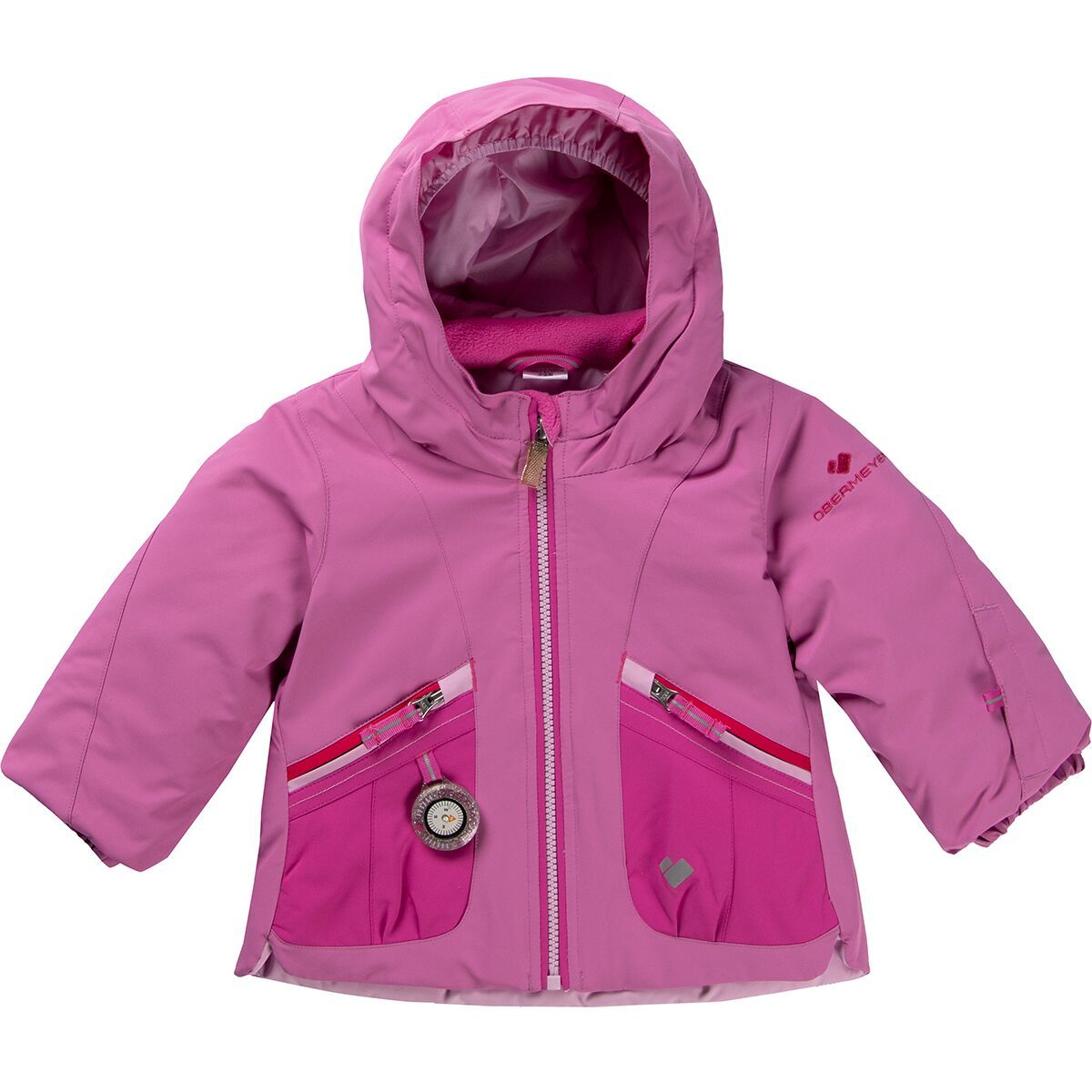 Obermeyer Glam Jacket - Girls' Pinky Promise, 2