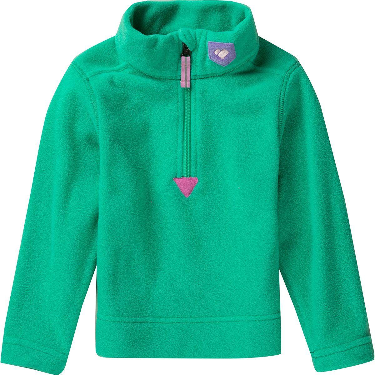 Obermeyer Ultra Gear Zip Top - Girls' Glacier Pool, XL