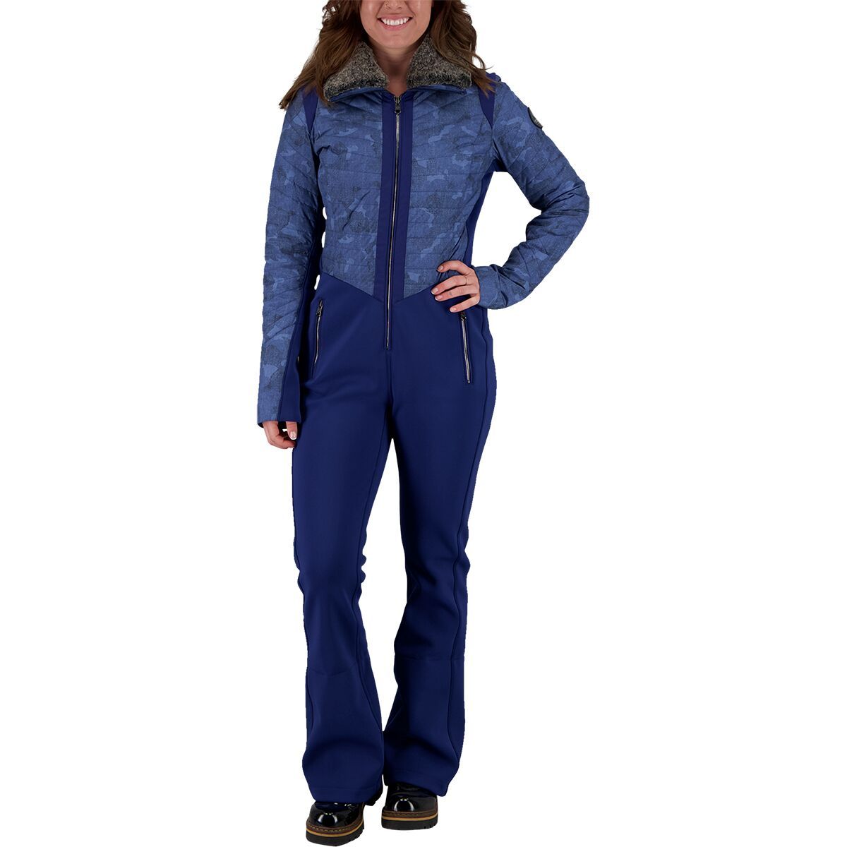 Obermeyer Katze Suit - Women's Navy, 4/Short