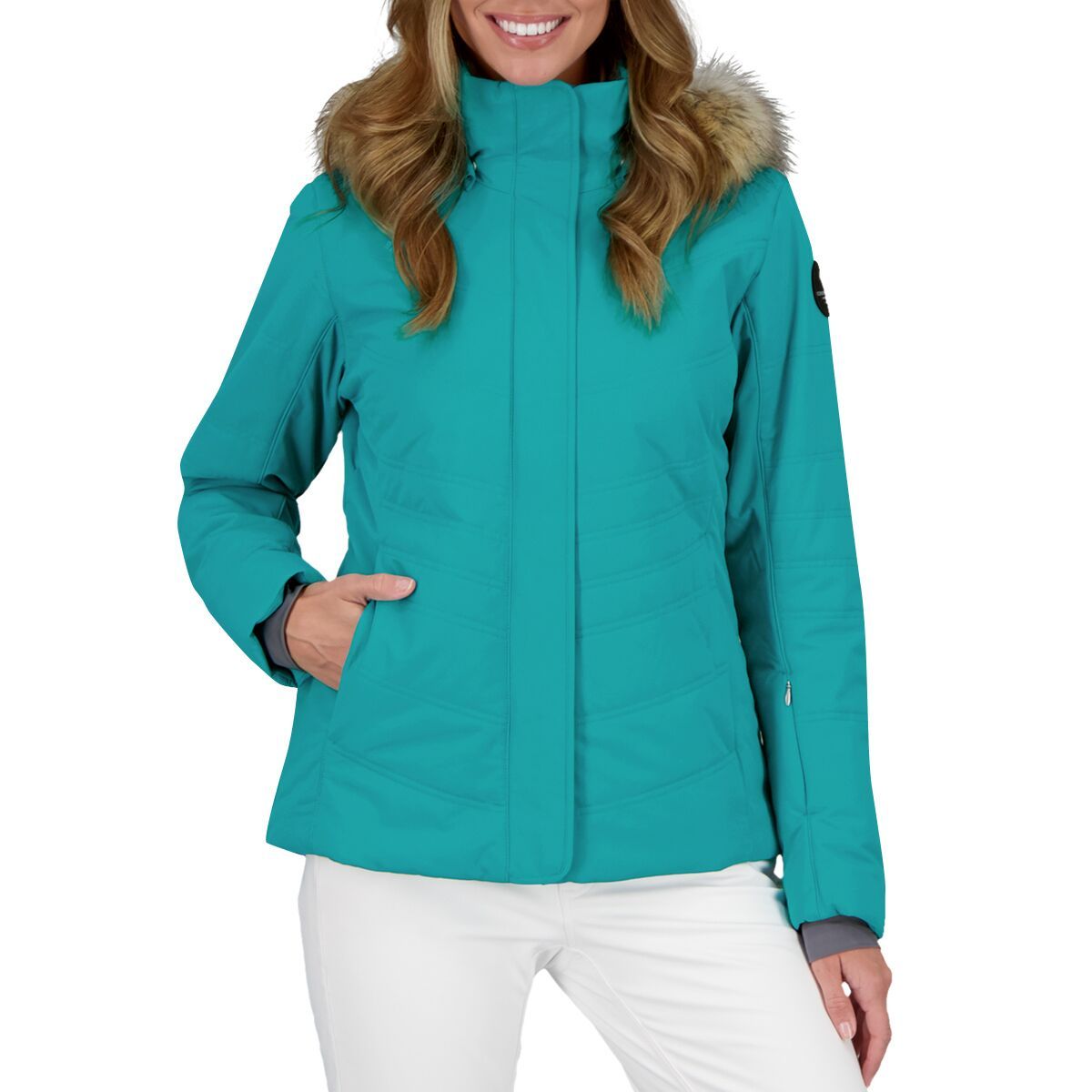 Obermeyer Tuscany II Jacket - Women's Aegean Blue, 8/Petite