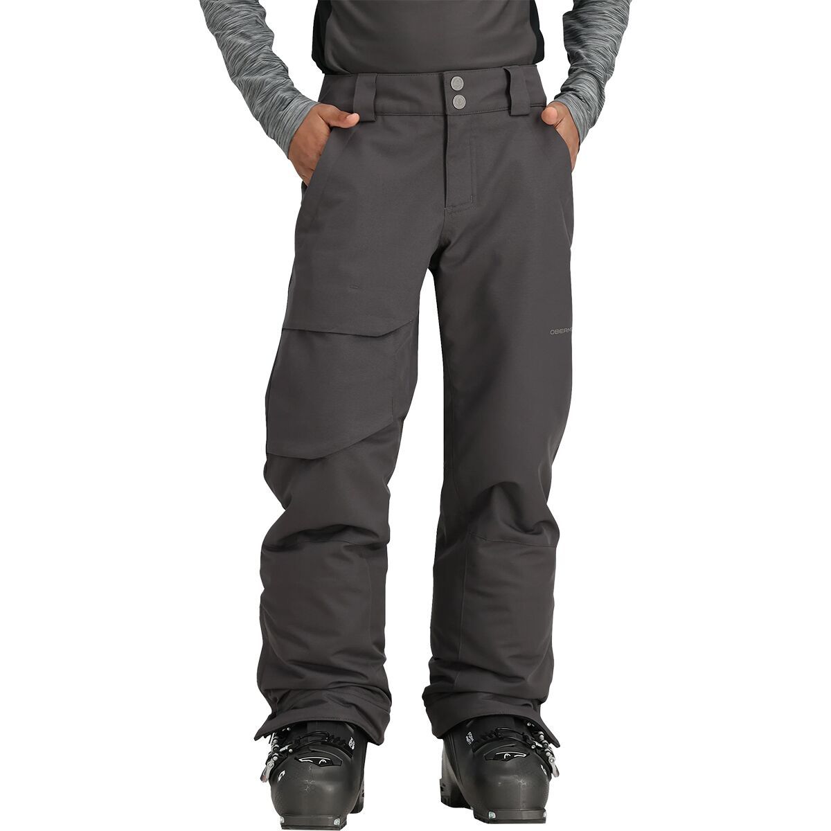 Obermeyer Brisk Pant - Boys' Basalt, M