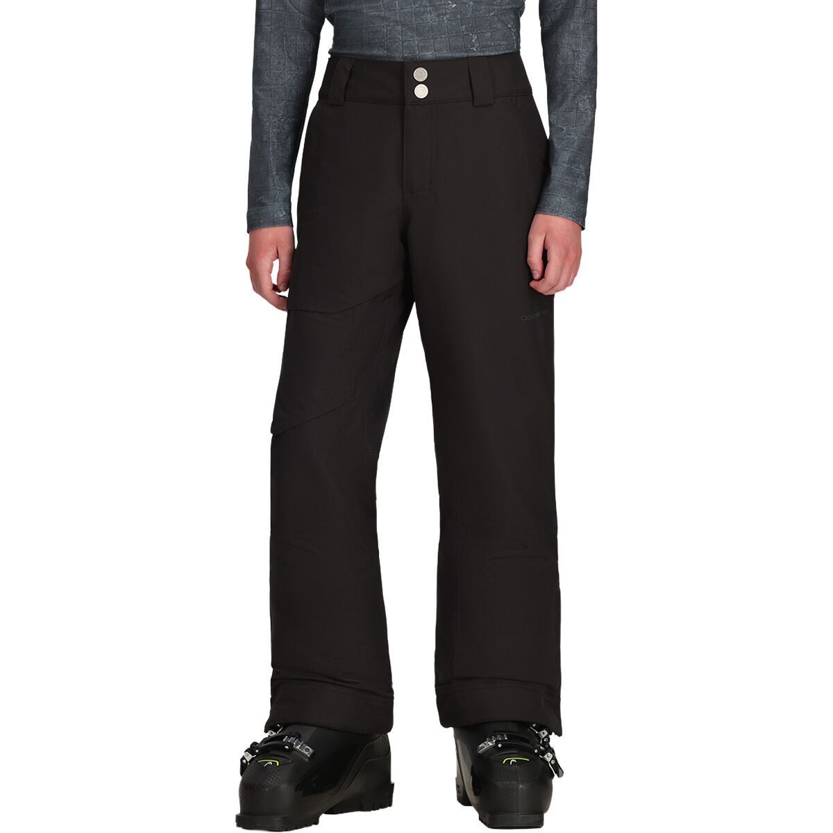 Image of Obermeyer Brisk Pant - Boys' Black II, S