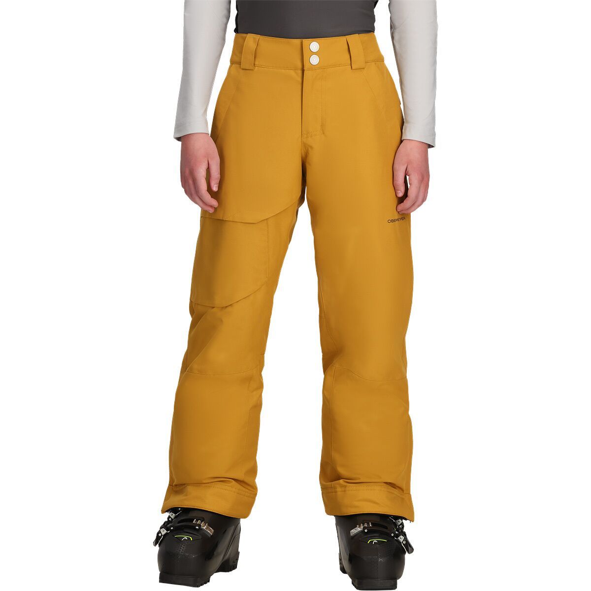 Image of Obermeyer Brisk Pant - Boys' Burnt Honey, M
