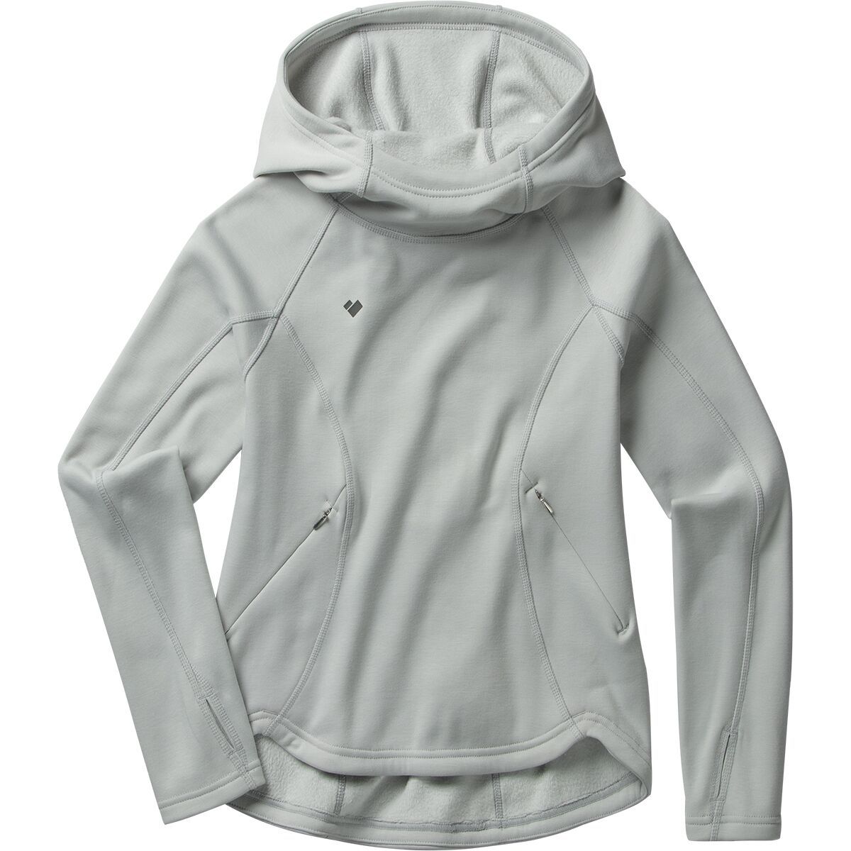 Obermeyer Linnea Hoodie - Girls' Fog, XL