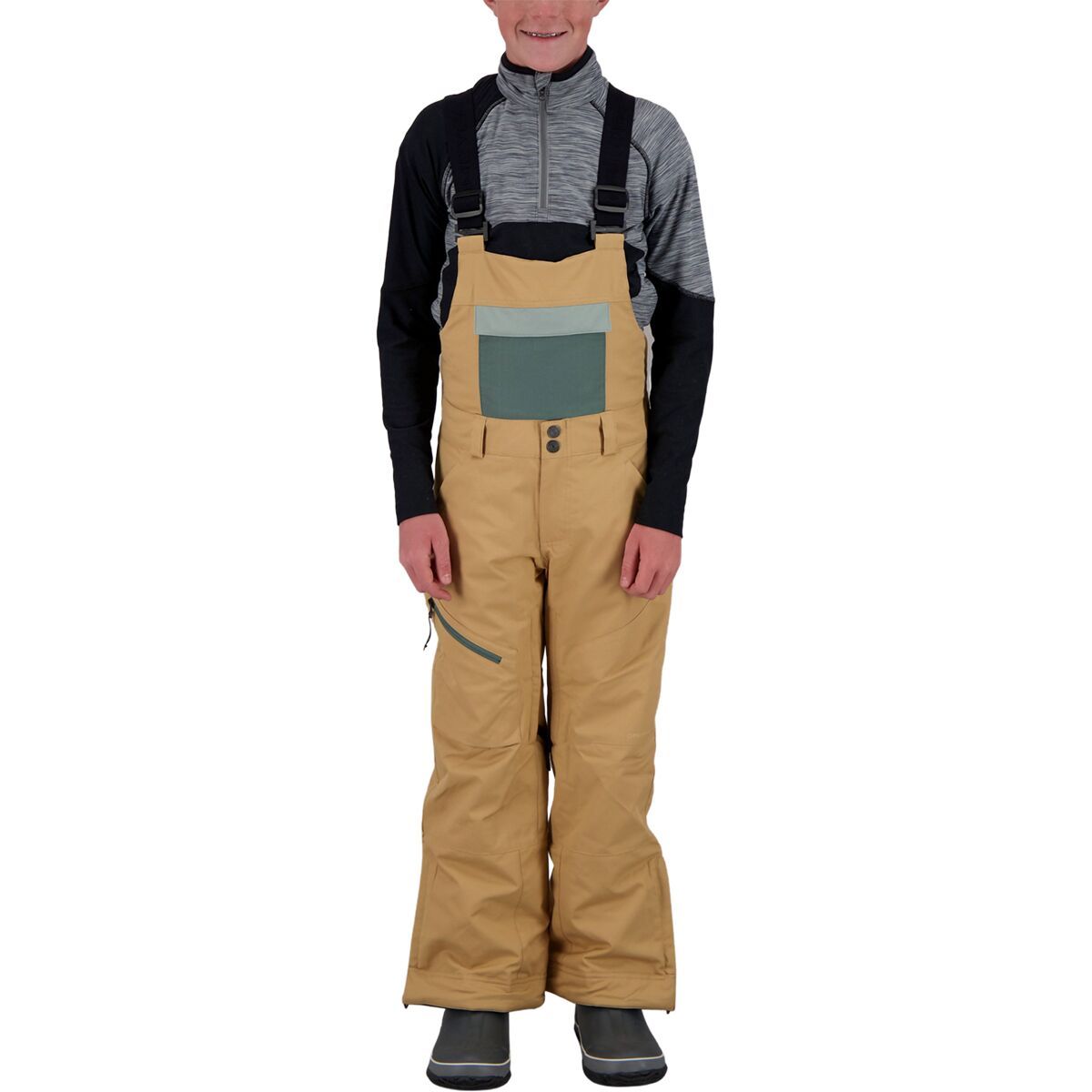 Obermeyer Connor Bib Pant - Boys' Dune, S
