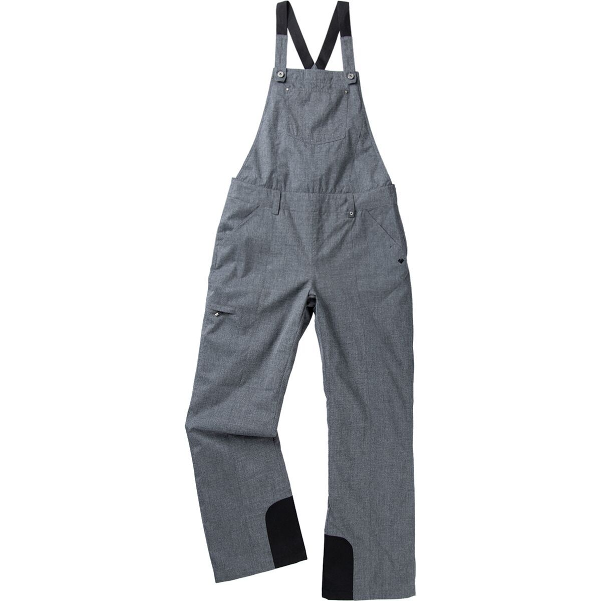 Obermeyer Malta Bib Overall Pant - Women's Charcoal, 14/Long