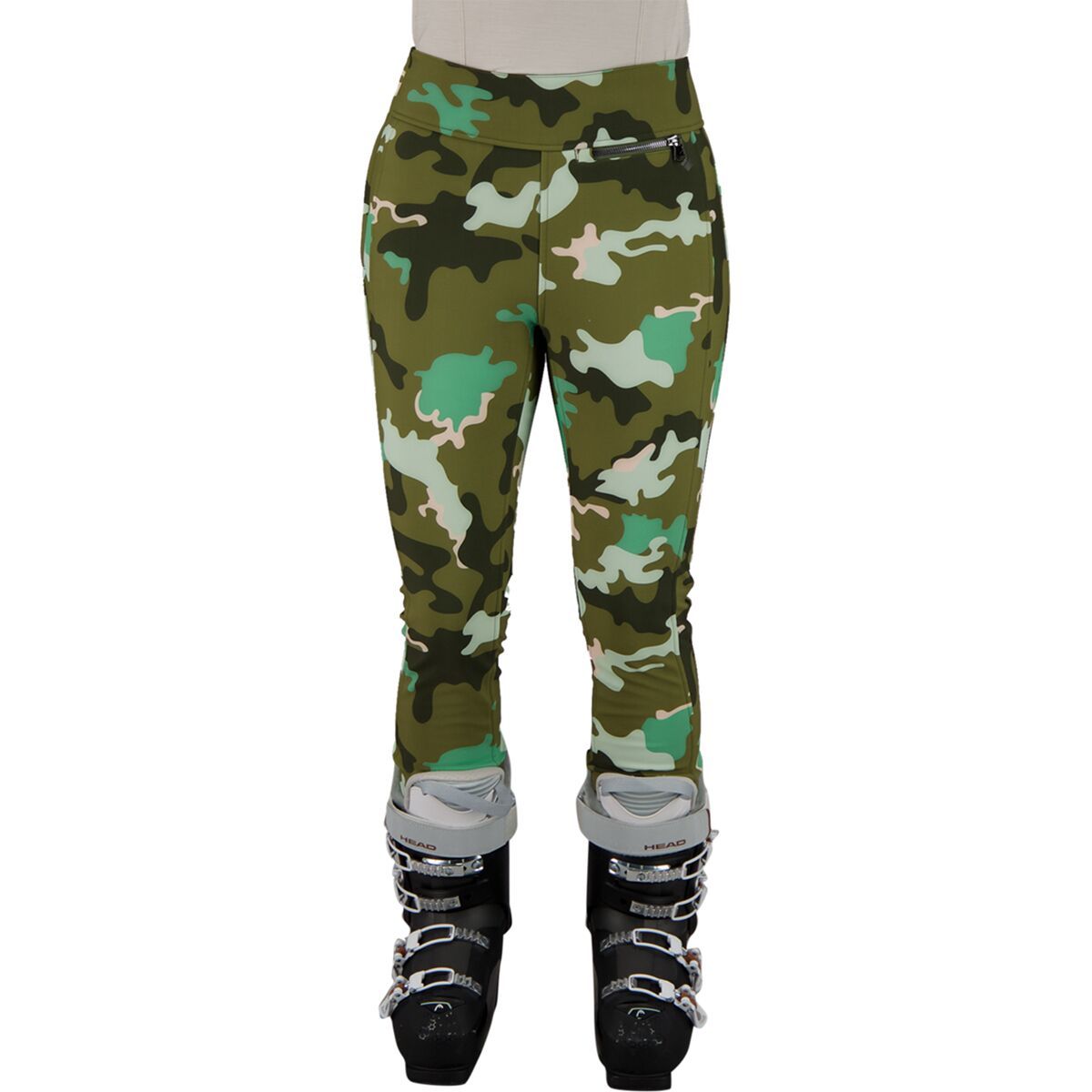 Obermeyer Jinks ITB Softshell Pant - Women's Saguaro Camo, 4/Long