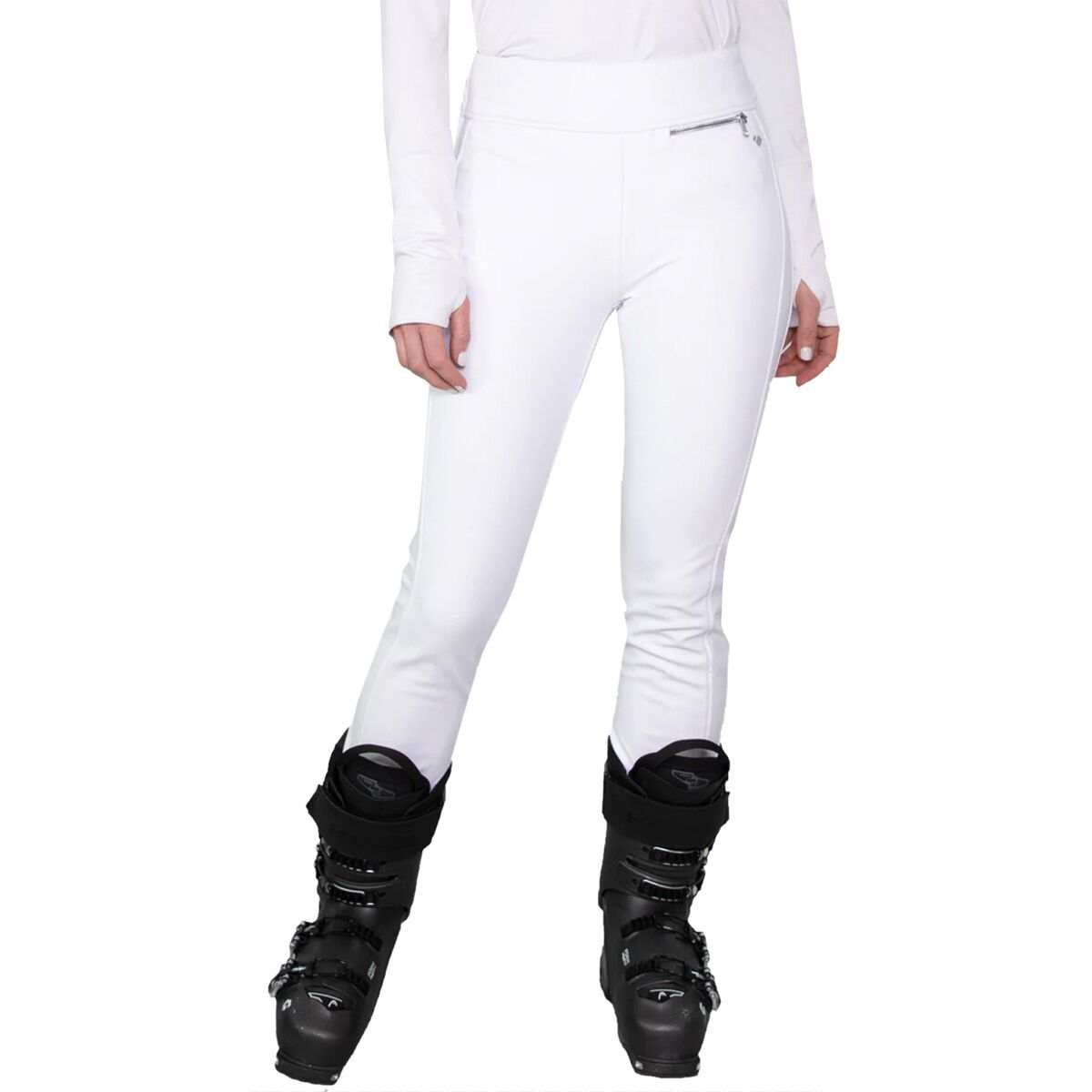 Obermeyer Jinks ITB Softshell Pant - Women's White, 4/Reg
