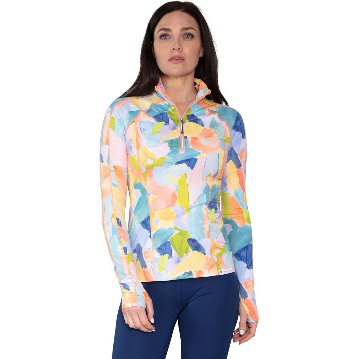 Obermeyer Discover 1/4-Zip - Women's Paintbrush, L