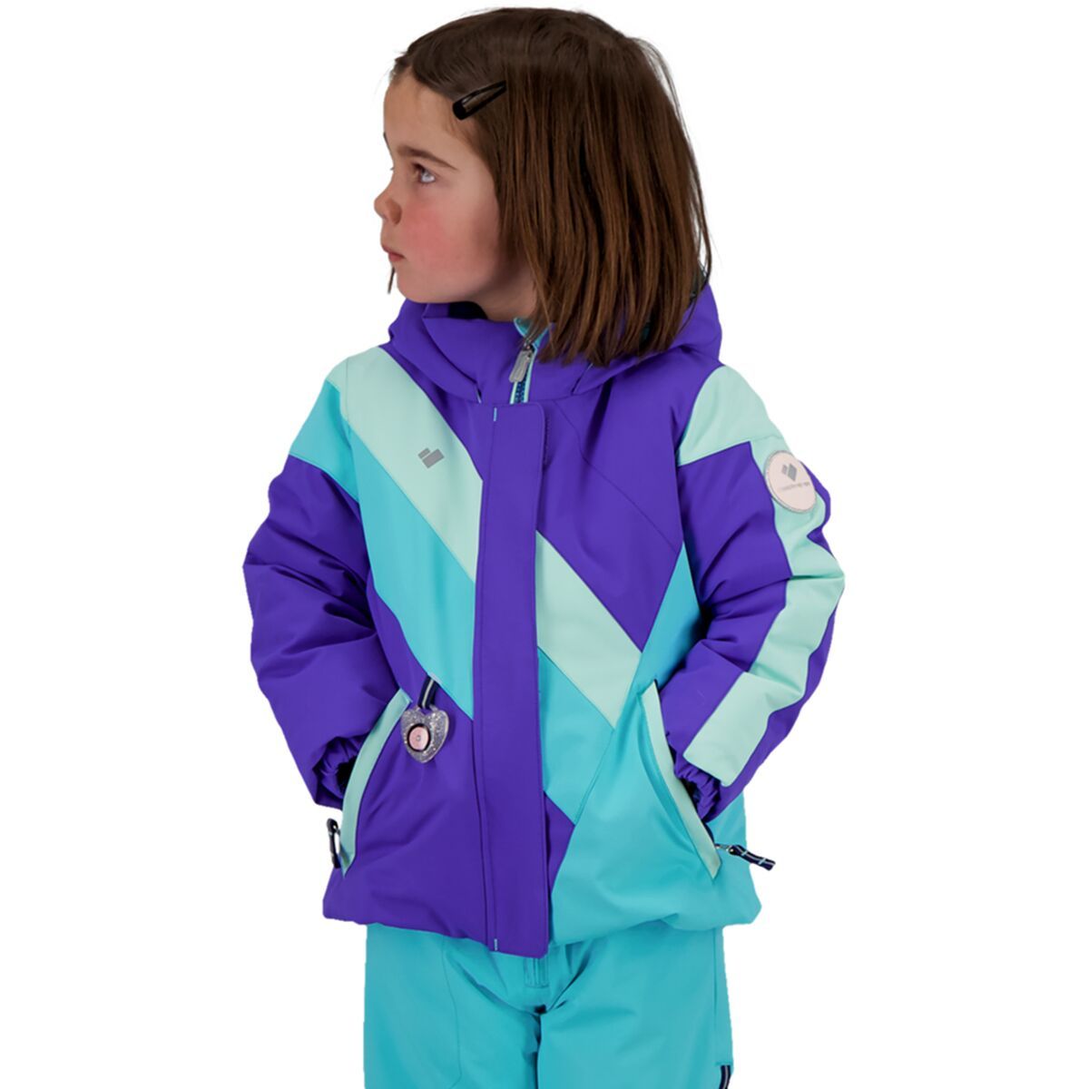 Obermeyer Lissa Jacket - Toddler Girls' Purr-Ple, 2