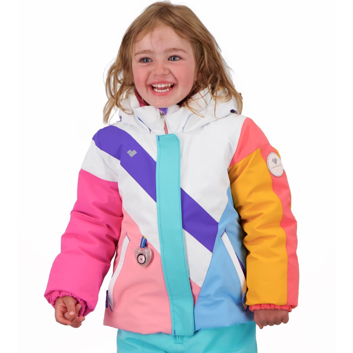 Obermeyer Lissa Jacket - Toddler Girls' White, 5