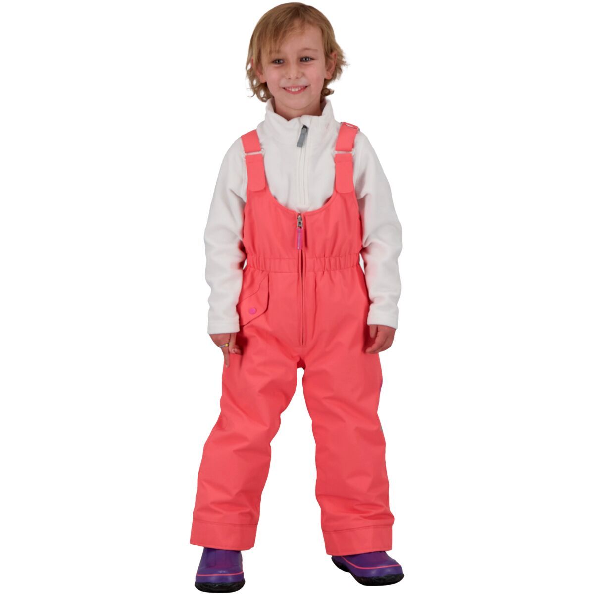 Obermeyer Snoverall Pant - Toddler Girls' Wild Coral, 1