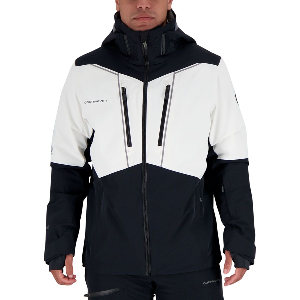 Obermeyer Iba Down Hybrid Jacket - Men's Black, L