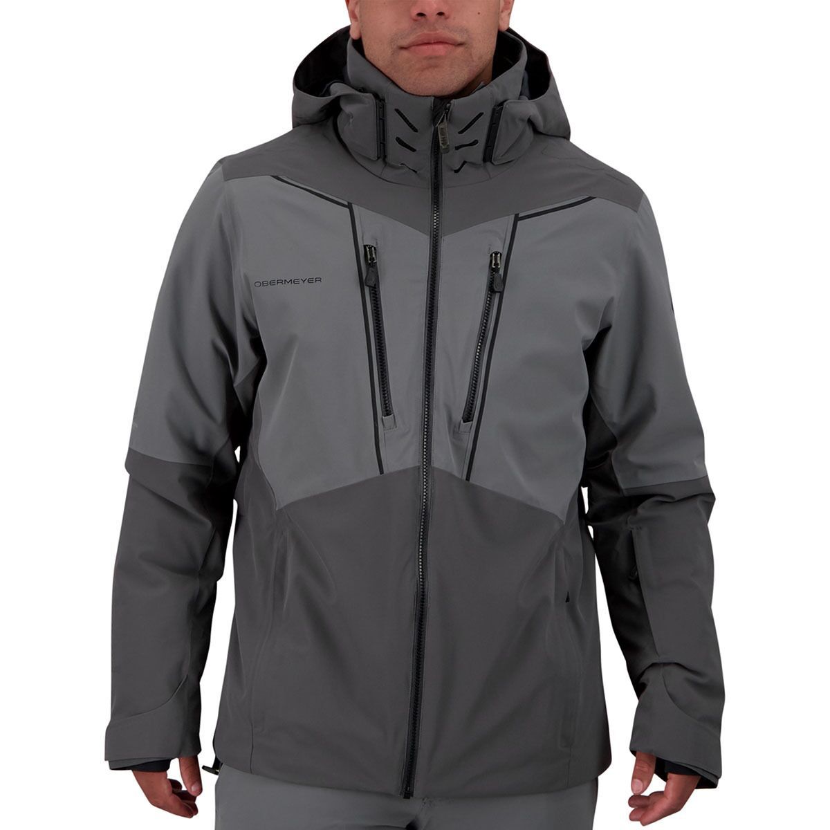 Obermeyer Iba Down Hybrid Jacket - Men's Coal, XL